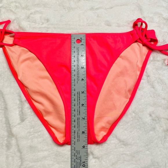 Victoria’s Secret “The Bow” String Side Tie Bikini Bottom Only Swimsuit Size Med - Picture 2 of 10